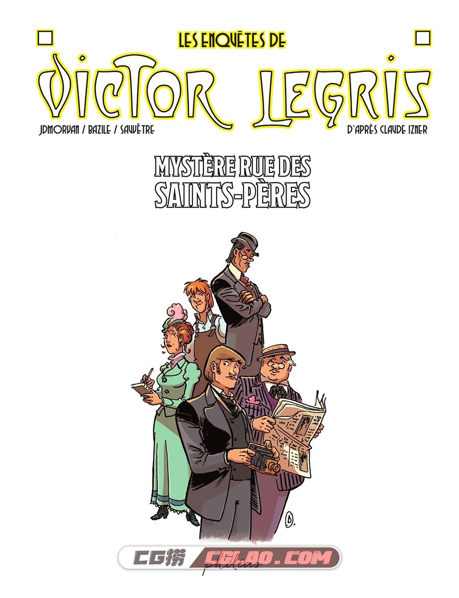 Les Enquêtes De Victor Legris - 第1册 - Mystère Rue Des Saints-Pères 漫画,004.jpg