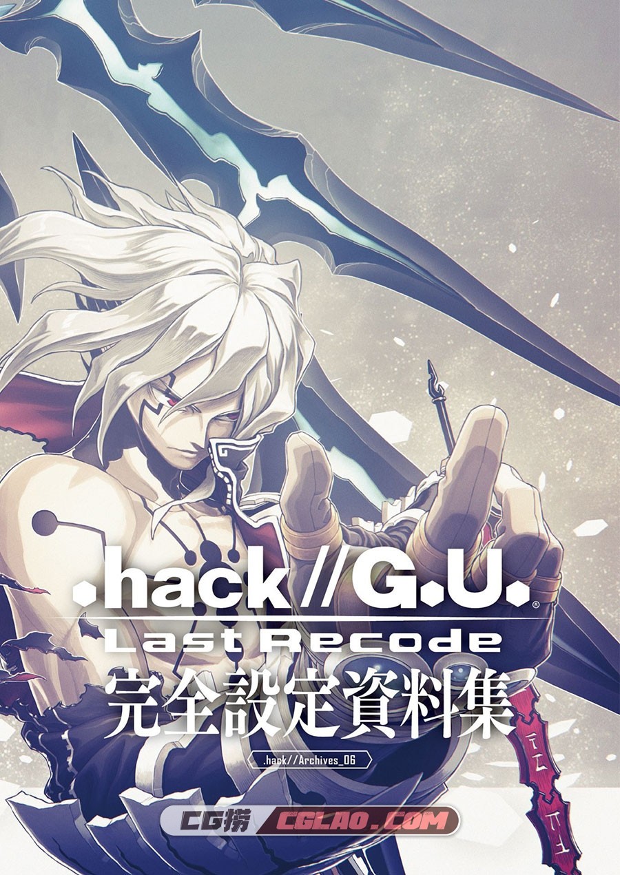 .hack//G.U. Last Recode 完全设定资料画集百度网盘下载,0001.jpg