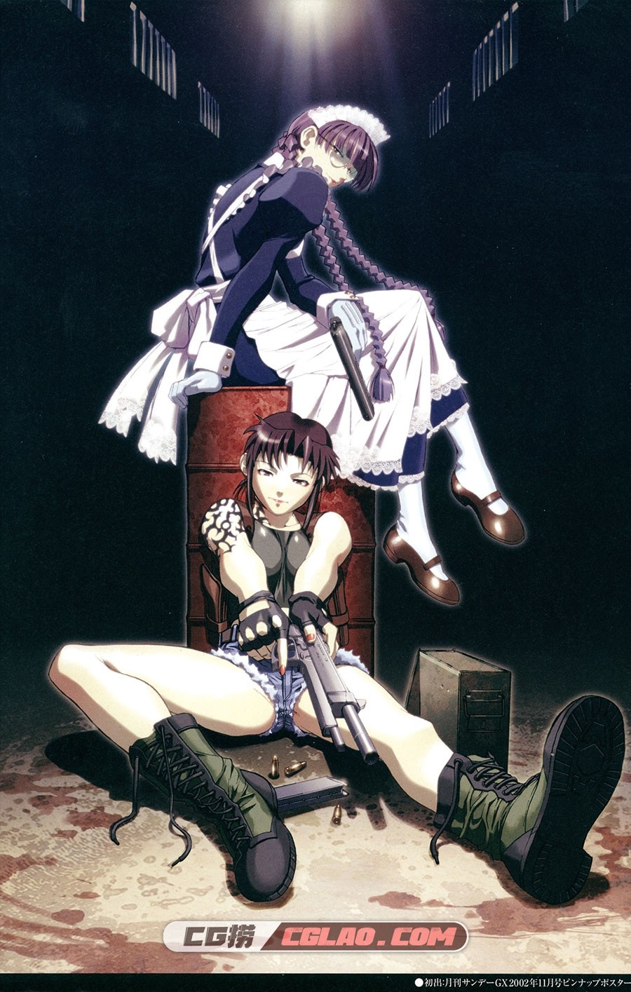 広江礼威 Black lagoon Barrage Artbook 插画画集百度网盘下载,03.jpg