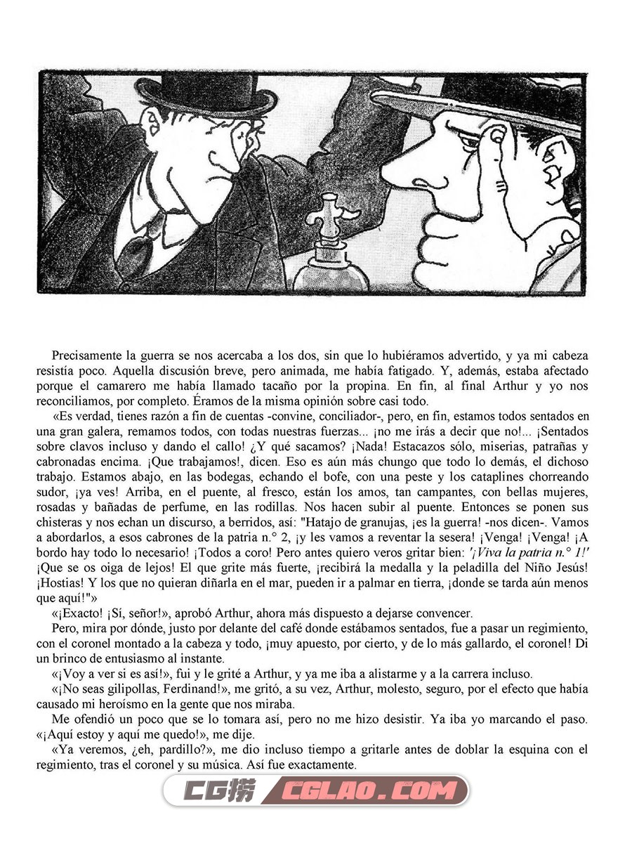 Viaje al fin de la noche, de L-F Céline, ilustrado por Tardi 1988 漫画,009.jpg