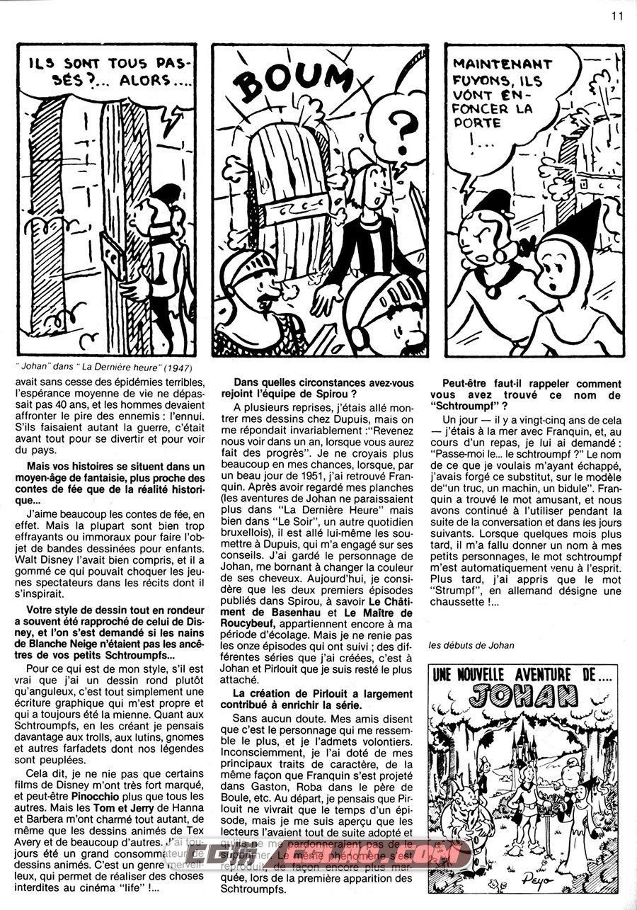 Les Cahiers de la BD 第54册 Peyo 漫画 百度网盘下载,Cahiers-54---0011.jpg