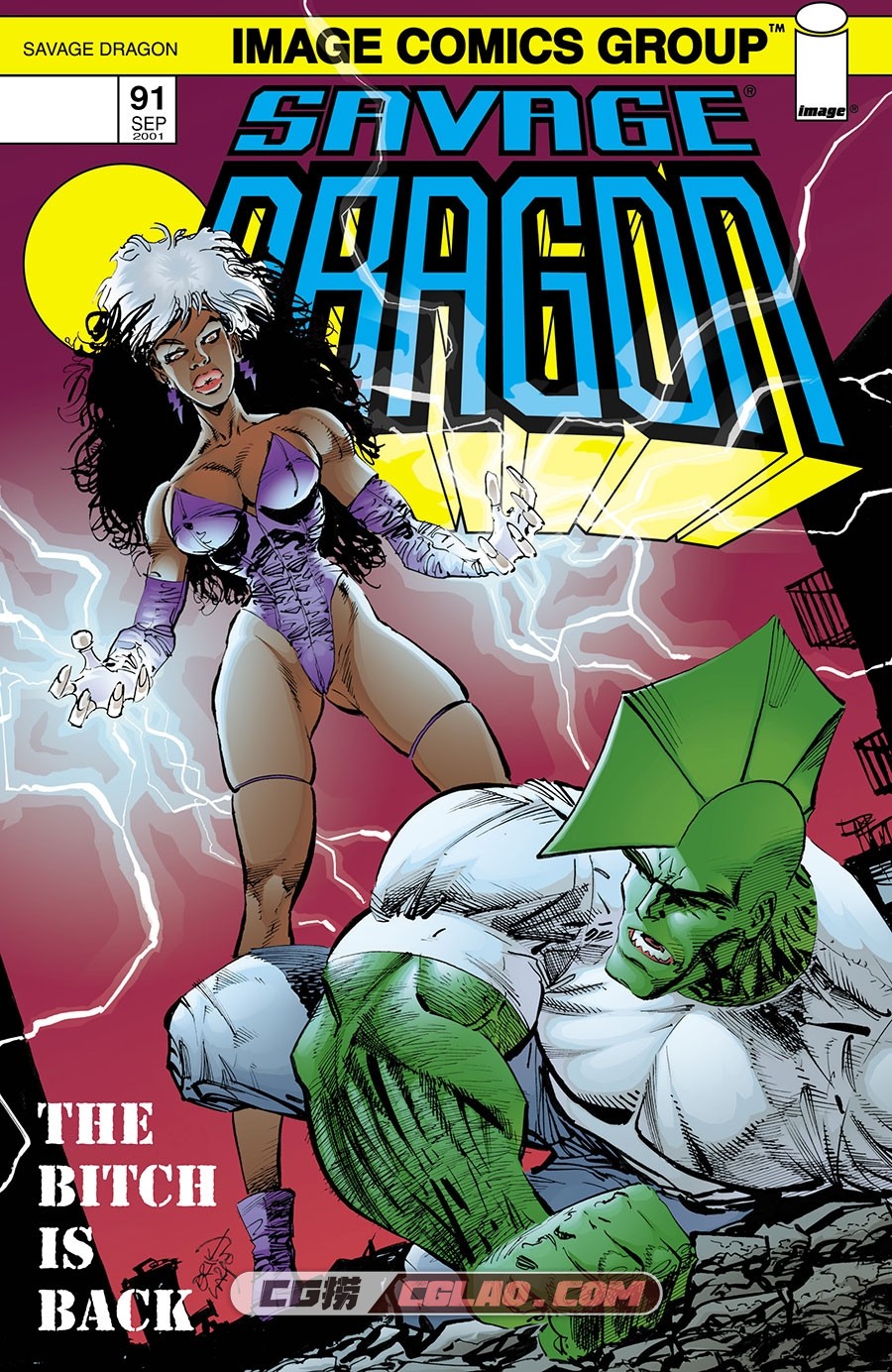 Savage Dragon 091 (2001) digital The Seeker-Empire 漫画 百度网盘下载,Savage-Dragon-091-000.jpg