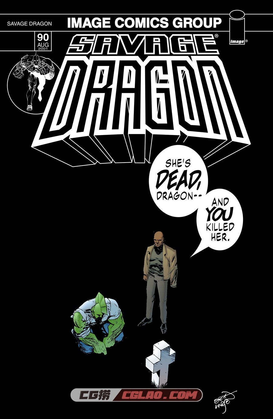 Savage Dragon 090 (2001) digital)The Seeker-Empire 漫画 百度网盘下载,Savage-Dragon-090-000.jpg