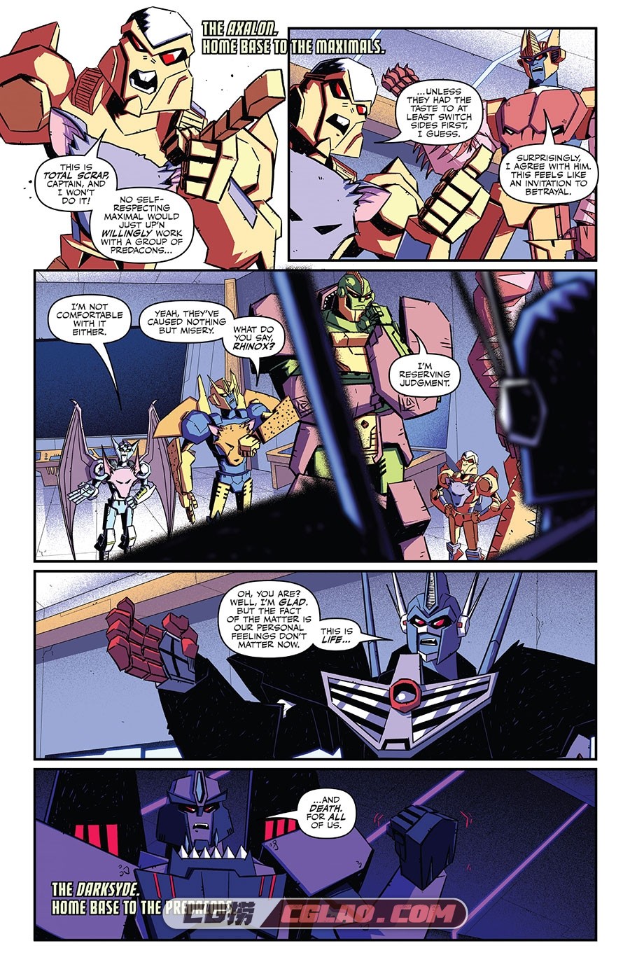 Transformers Beast Wars 016 (2022) digital Knight Ripper Empire 漫画,Transformers---Beast-Wars-016-004.jpg
