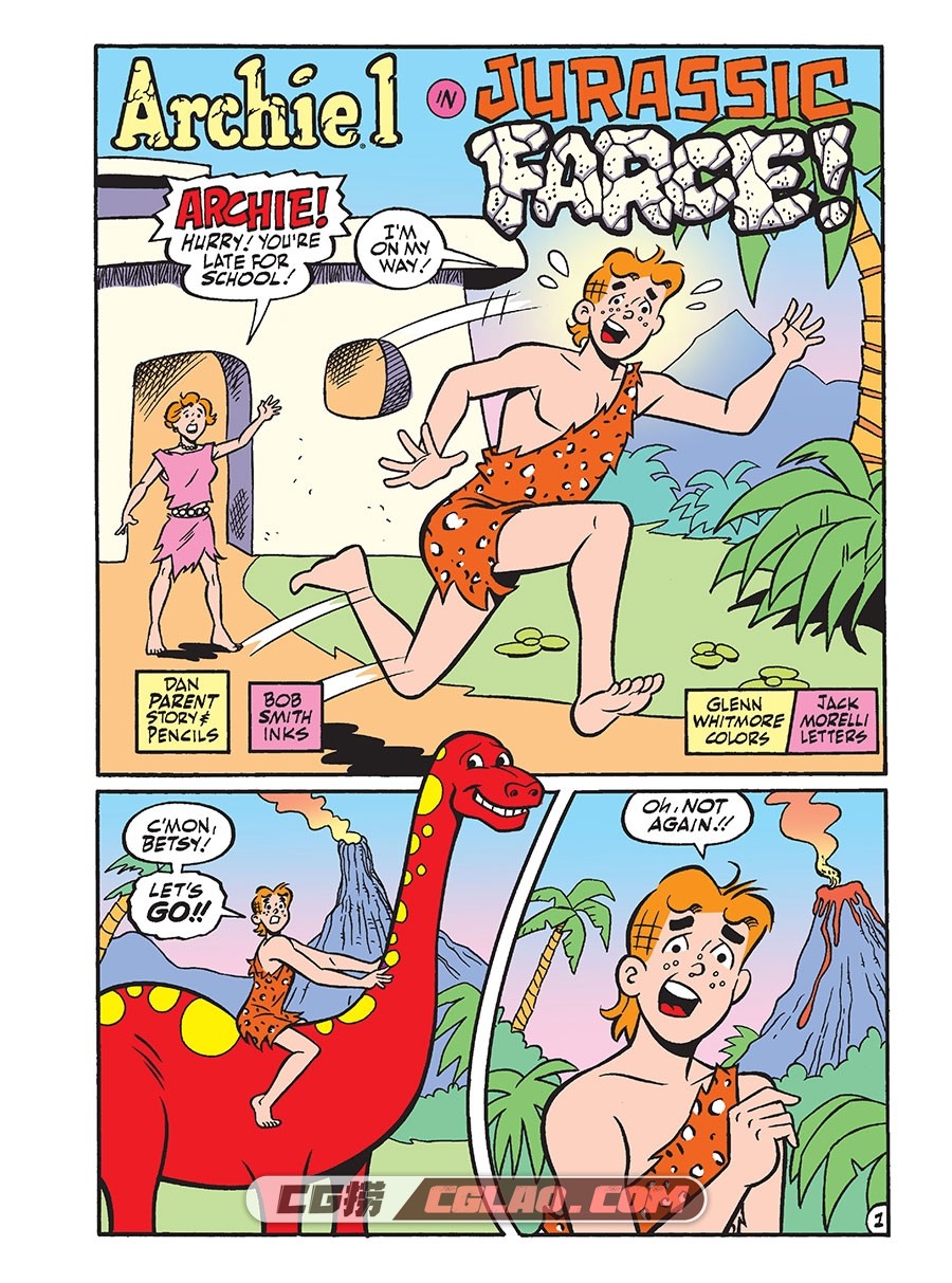 Archie Comics Double Digest 330 (2022) Forsythe DCP 漫画 百度网盘下载,Archie-Jumbo-Comics-Digest-330-001.jpg
