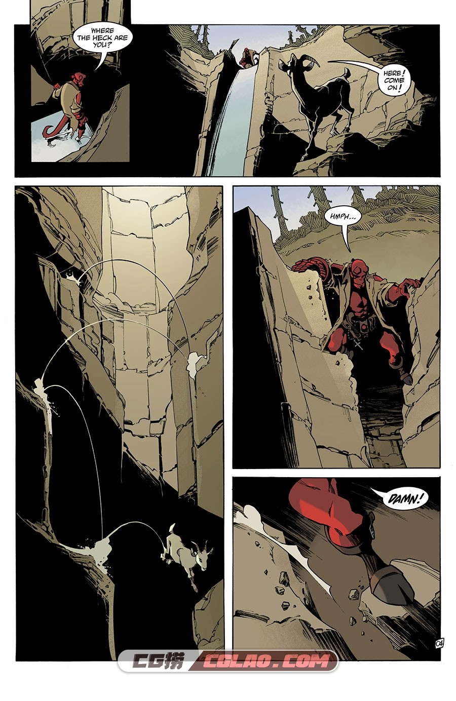 Hellboy and the B P R D 漫画 百度网盘下载,Hellboy-and-the-B.P.R.D.---Night-of-the-Cyclops-005.jpg