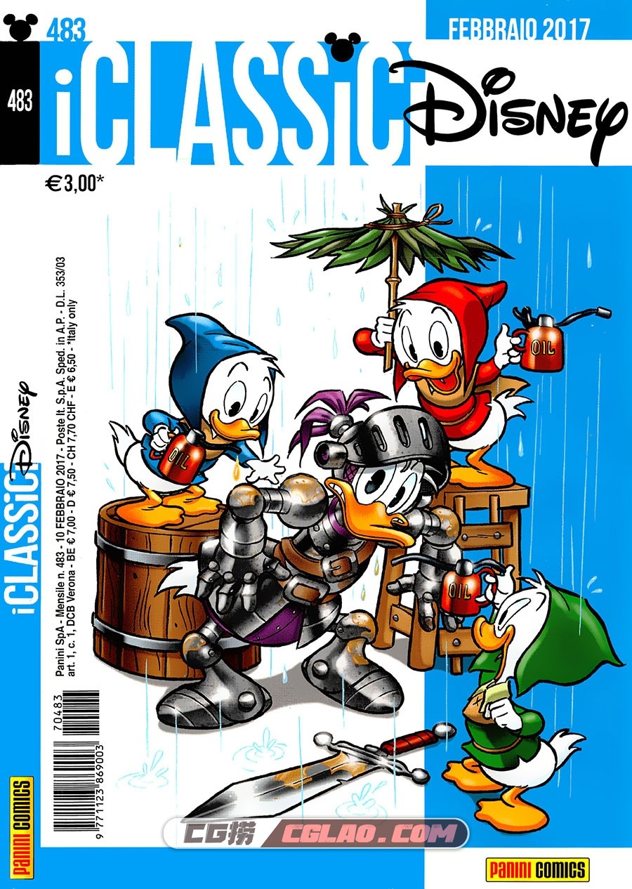 I Classici Disney 第483卷 漫画 百度网盘下载,Classici-Disney-483-Bibbo64-001.jpg
