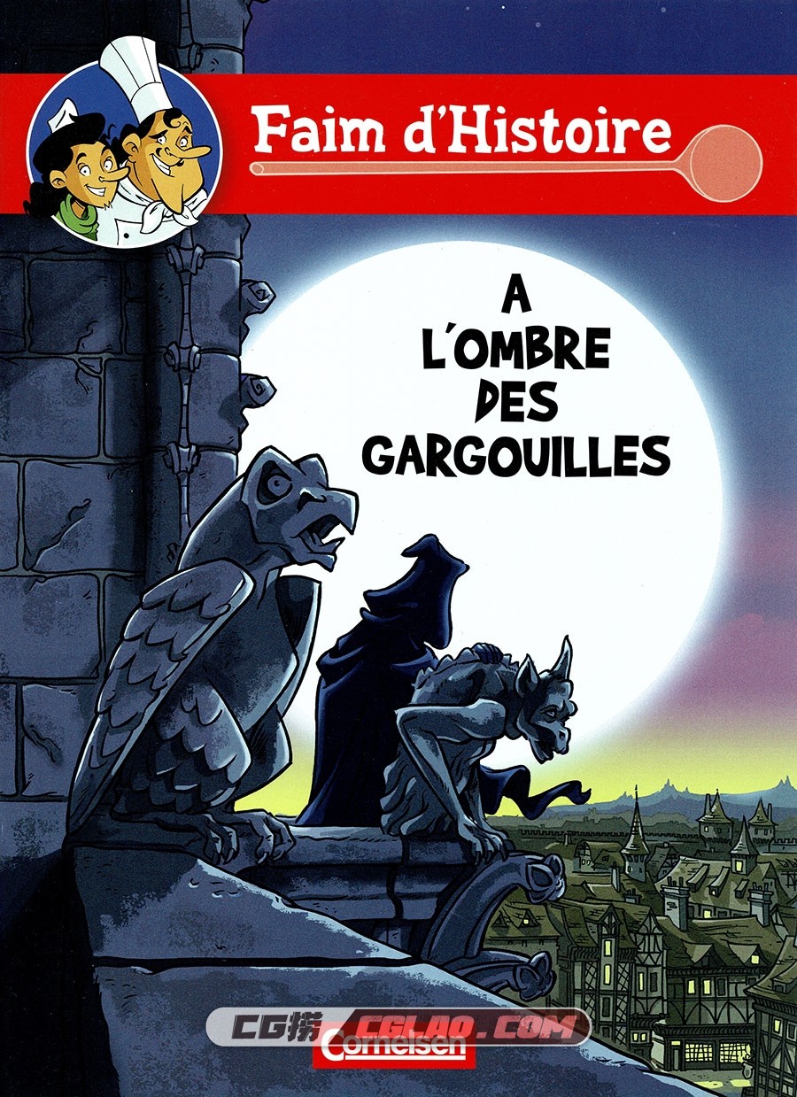 Faim D'Histoire 第2册 A L'ombre Des Gargouilles 漫画 百度网盘下载,01-(Cover).jpg