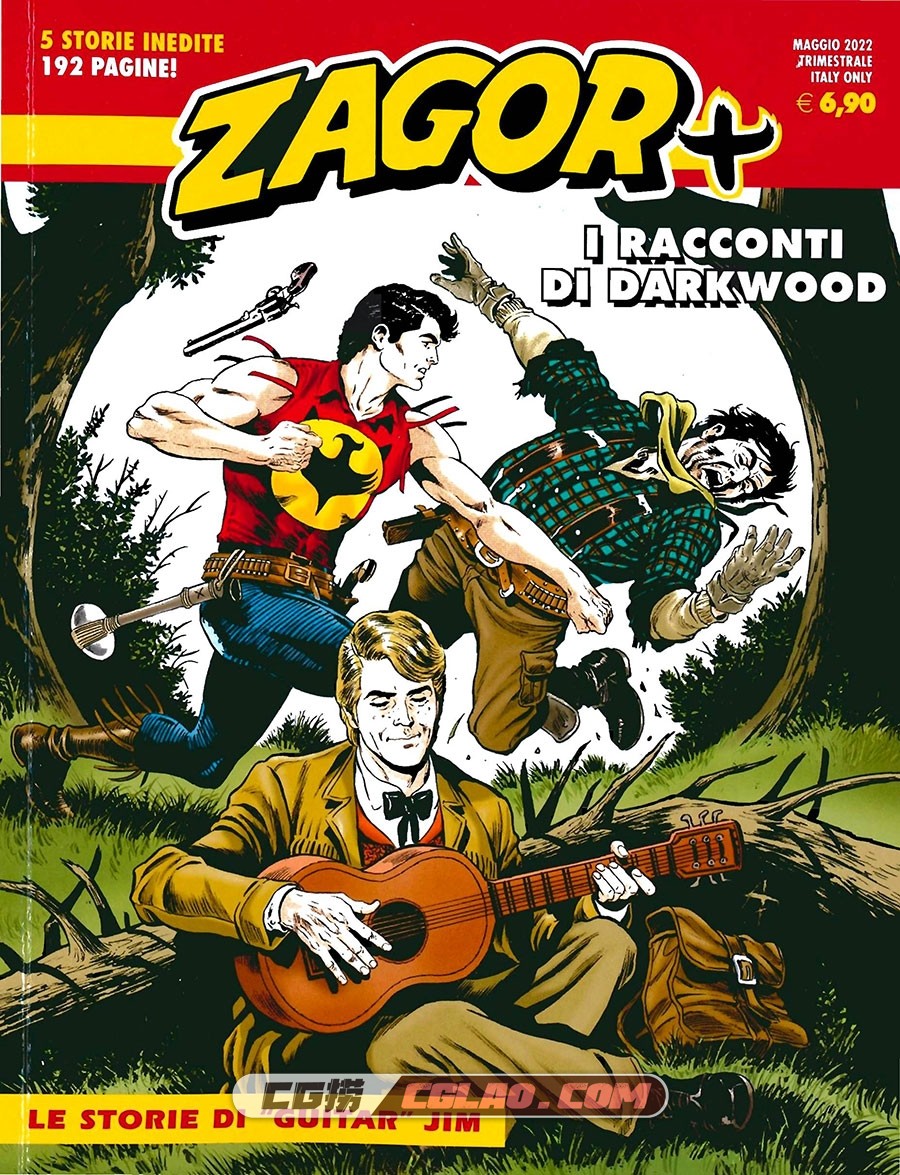 Zagor Più N.5 Le Storie Di Guitar Jim SBE Maggio 2022 漫画 百度网盘下载,001.jpg