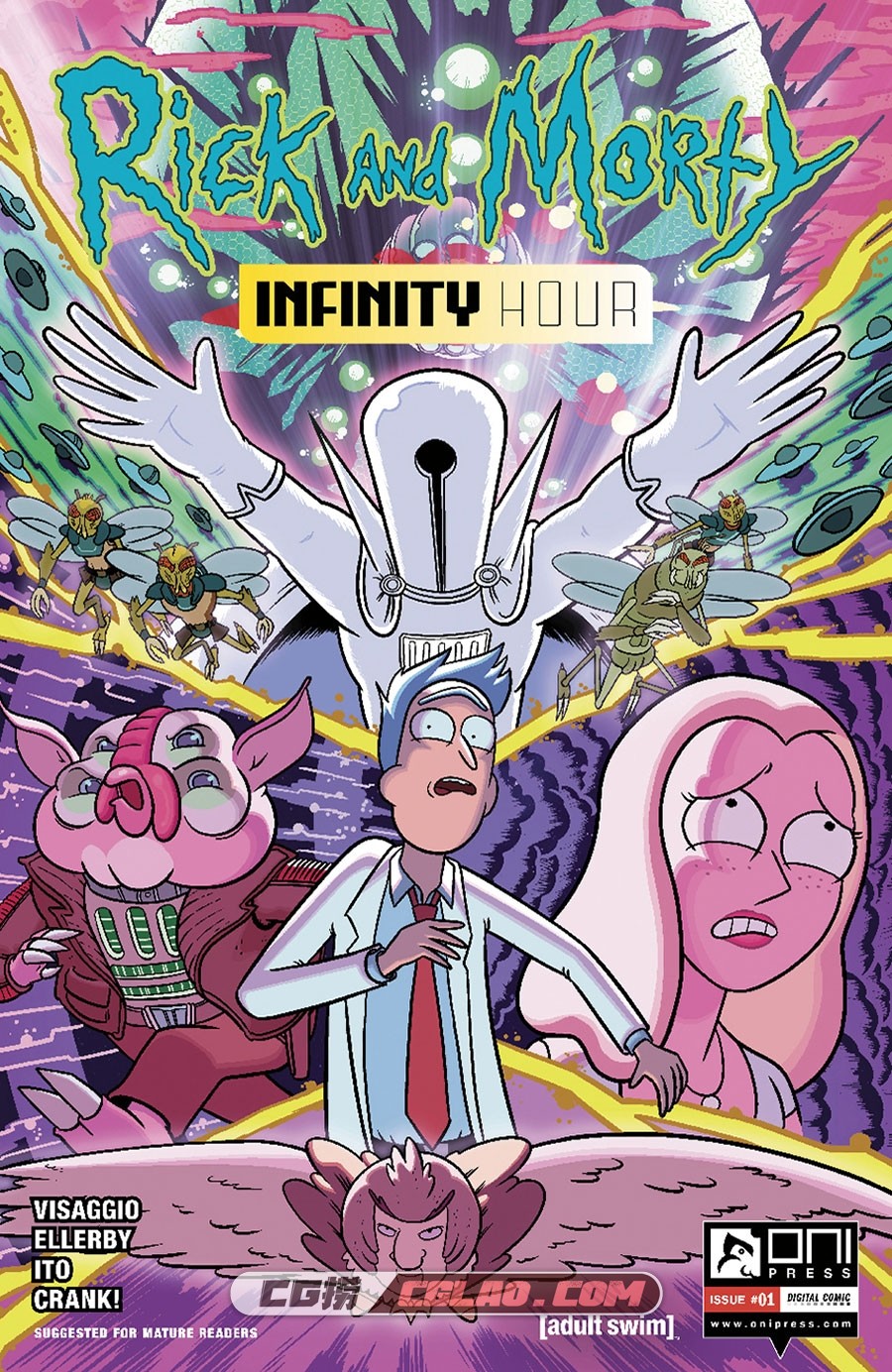 Rick and Morty Infinity Hour 001 (2022）漫画 百度网盘下载,Rick-and-Morty---Infinity-Hour-001-(2022)-000.jpg