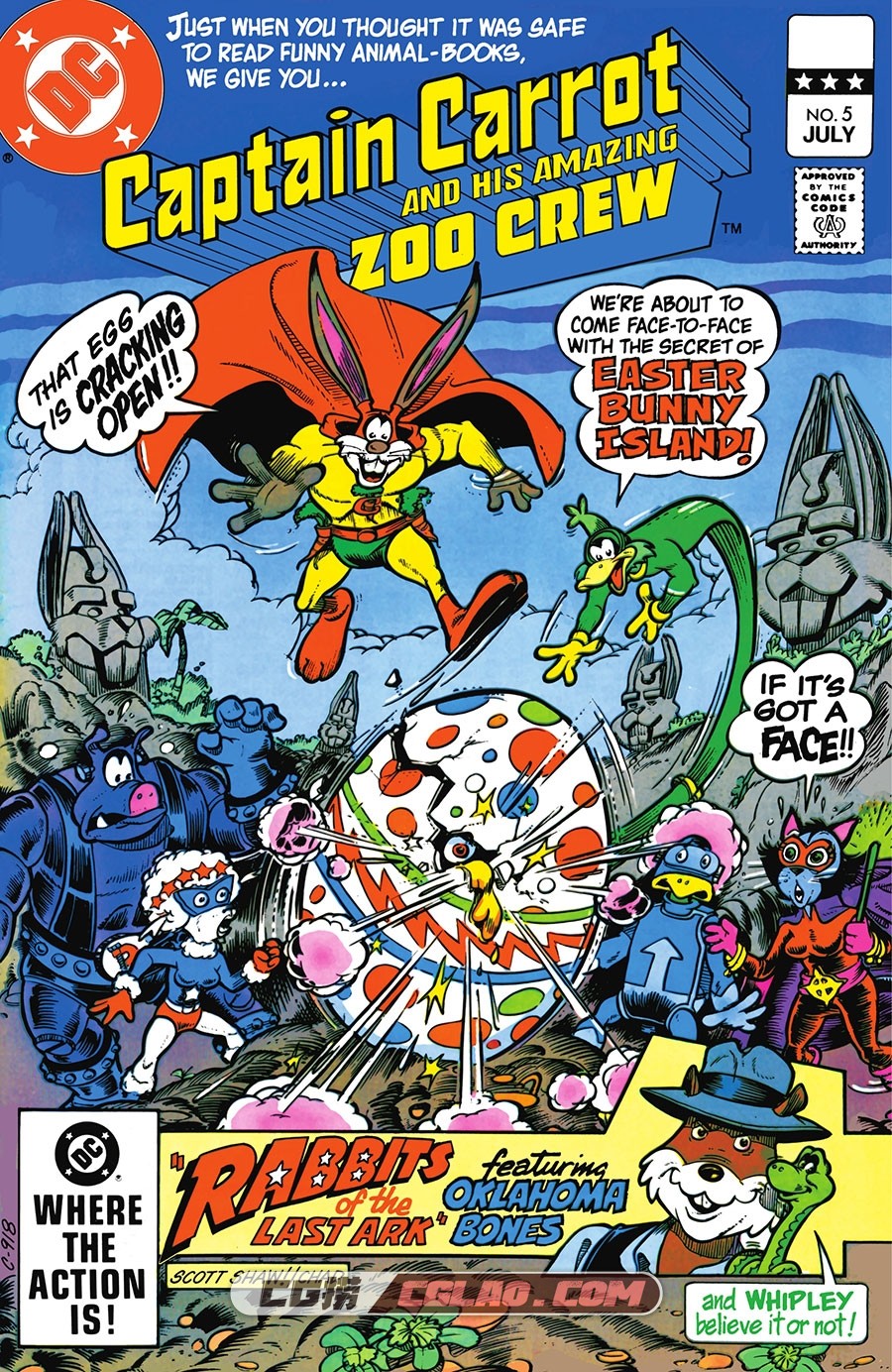 Captain Carrot and His Amazing Zoo Crew 005 (1982) Digital 漫画 百度网盘,Captain-Carrot-and-His-Amazing-Zoo-Crew-005-000.jpg