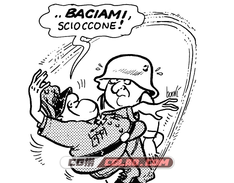 Sturmtruppen La Raccolten 第2卷 Strisce Da 194 A 379 漫画 百度网盘下载,Sturmtruppen---La-raccolten-02-012.jpg