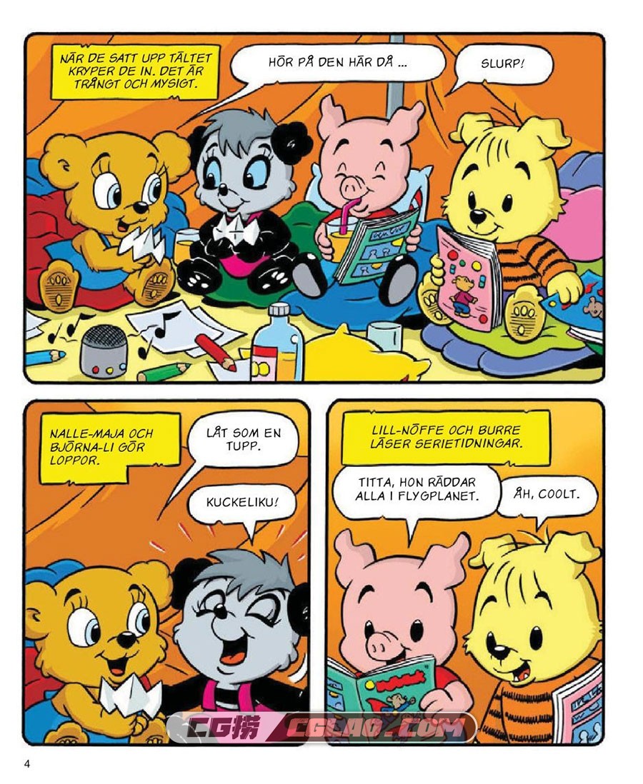 Bamse för de yngsta maj 2022 漫画 百度网盘下载,2022-05-01-Bamse-for-de-yngsta0003.jpg