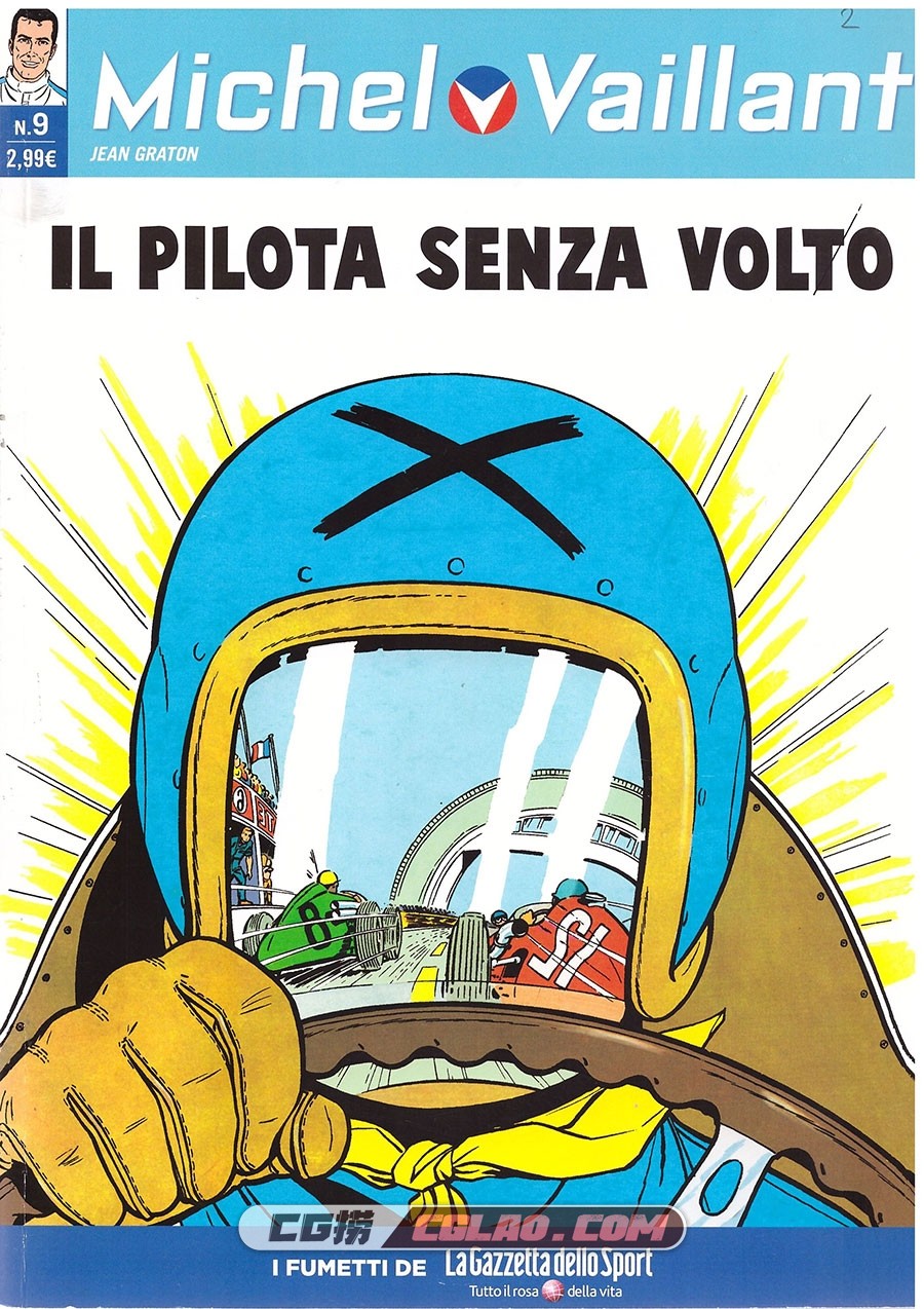 Michel Vaillant 第9卷 Il Pilota Senza Volto 漫画 百度网盘下载,x_Pagina_01.jpg