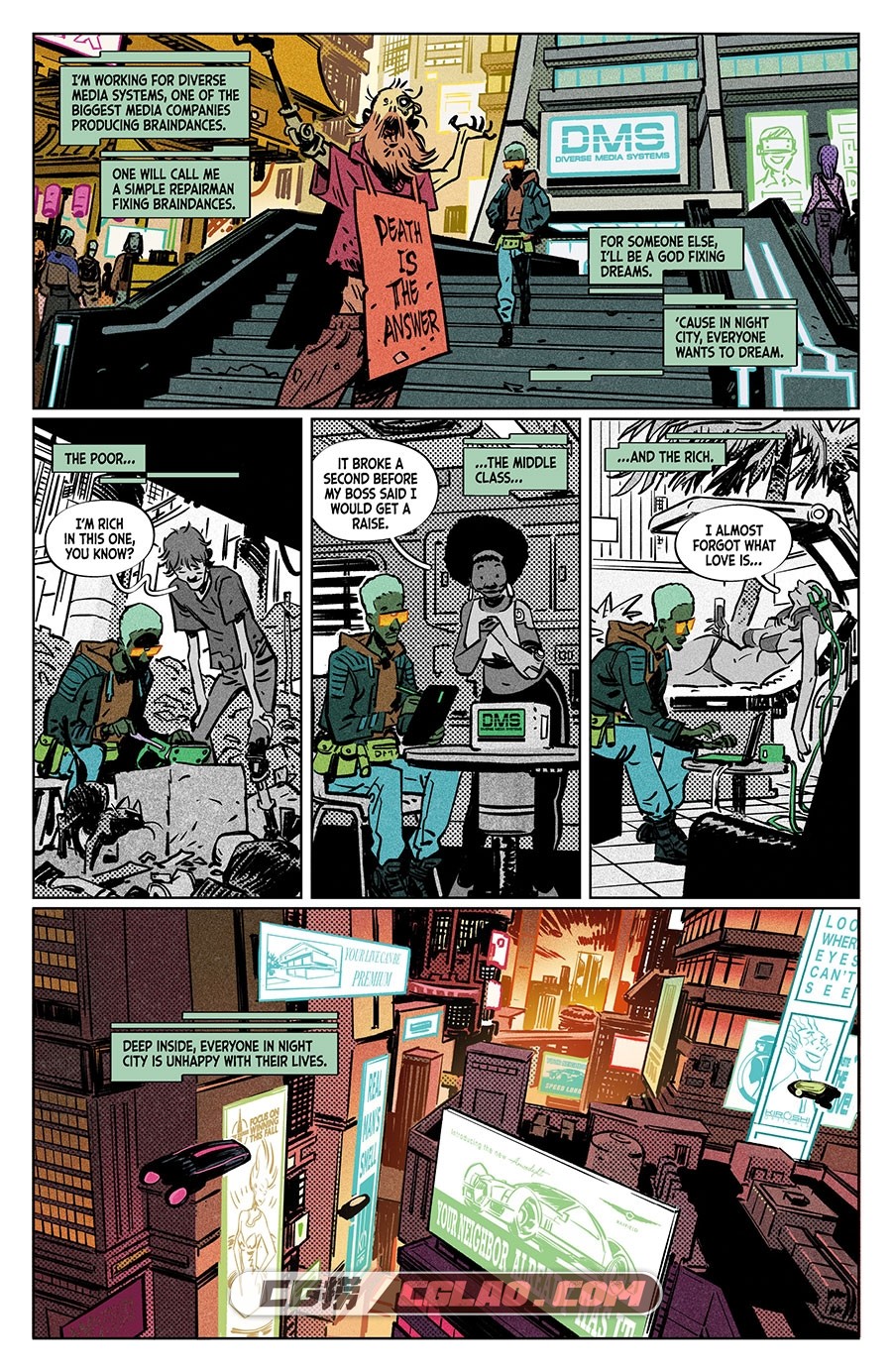 Cyberpunk 2077 Blackout 01 (of 04) (2022) digital 漫画 百度网盘下载,Cyberpunk-2077---Blackout-001-004.jpg