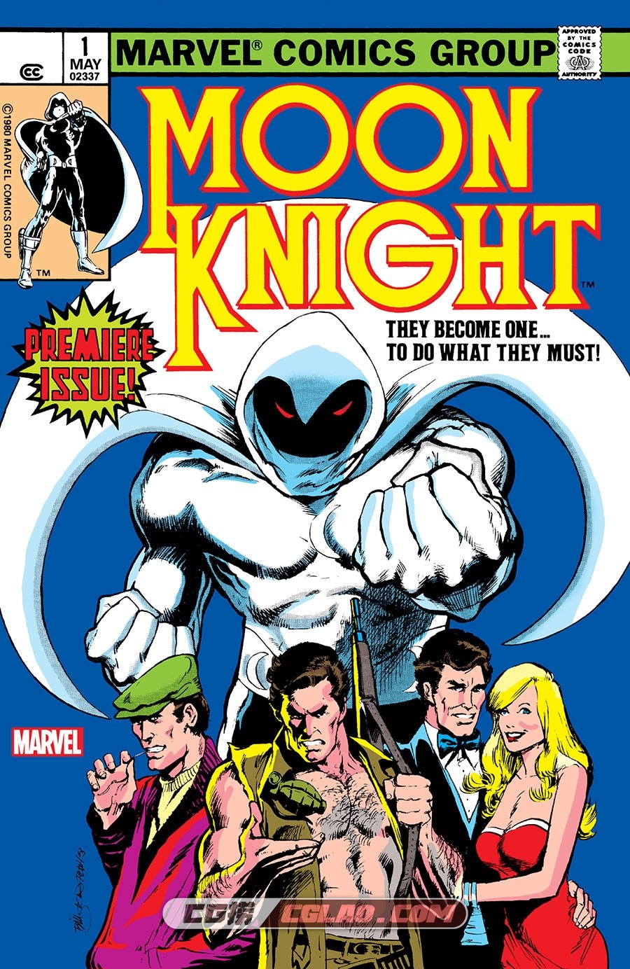 Moon Knight Facsimile Edition 001 (2022) Digital 漫画 百度网盘下载,Moon-Knight---Facsimile-Edition-001-000.jpg