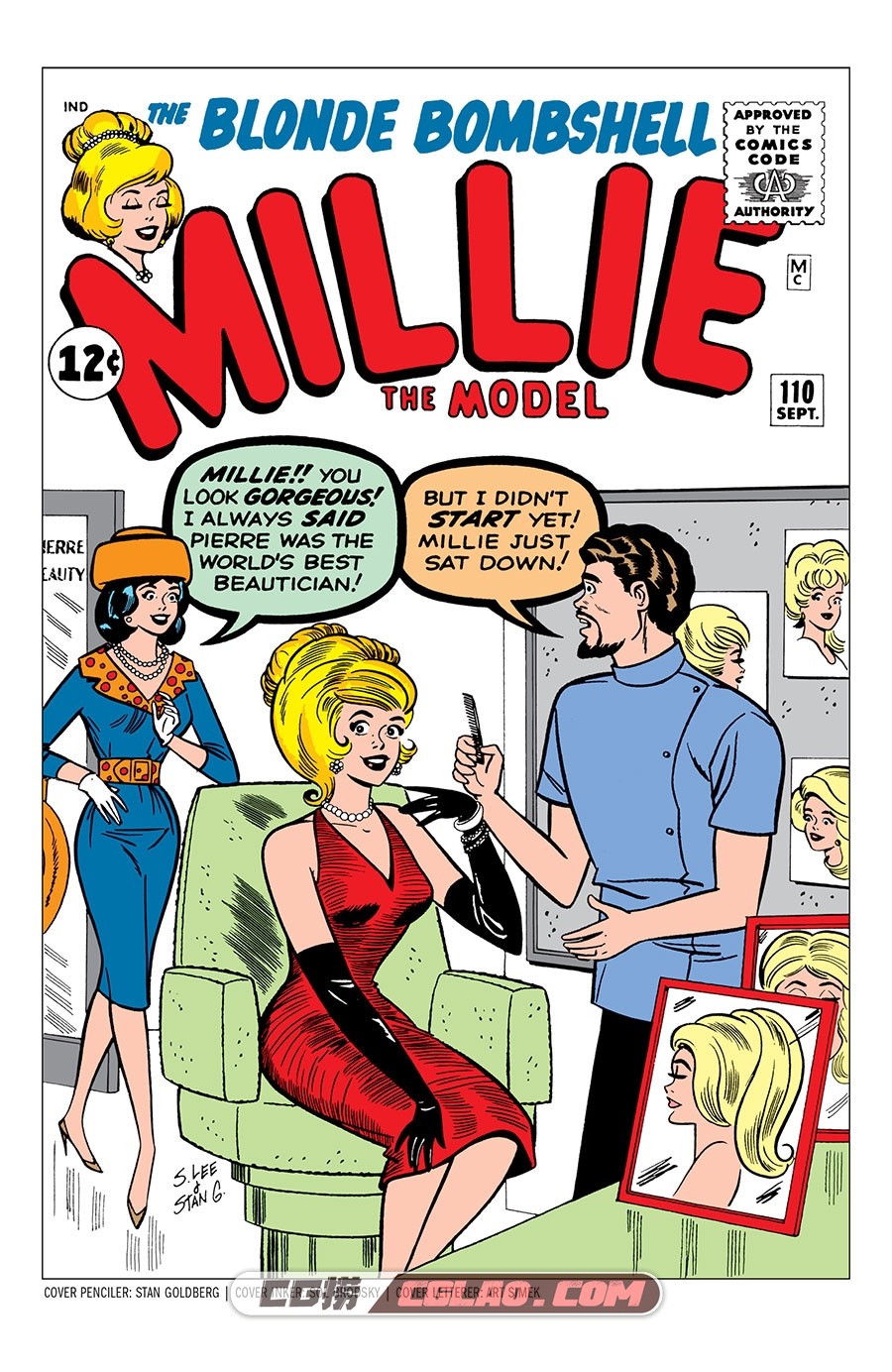 Millie the Model Comics 110 (1962) Digital Shadowcat Empire 漫画 百度网盘,Millie-the-Model-110-000.jpg