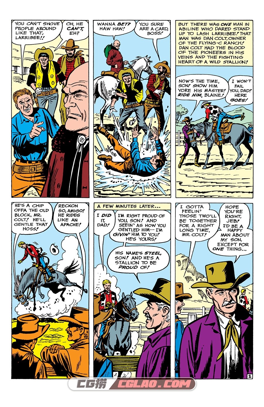 Gunsmoke Western 072 (1962) Digital Shadowcat Empire 漫画 百度网盘下载,Gunsmoke-Western-072-002.jpg