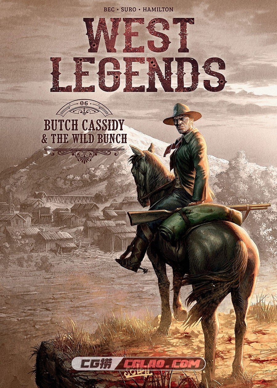 West Legends 第6册 Butch Cassidy & The Wild Bunch 漫画 百度网盘下载,001.jpg