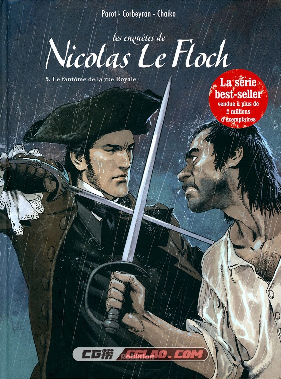 Les Enquêtes De Nicolas Le Floch 第3册 Le Fantôme De La Rue Royale 漫画,P00001.jpg