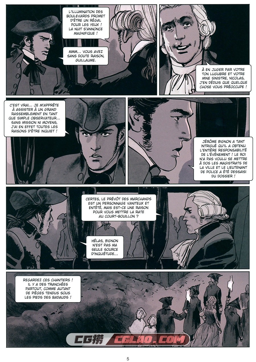 Les Enquêtes De Nicolas Le Floch 第3册 Le Fantôme De La Rue Royale 漫画,P00007.jpg