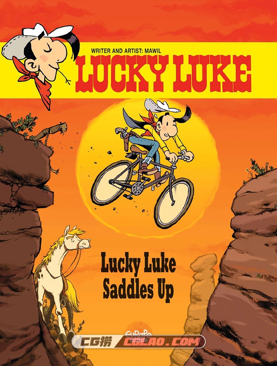 Europe Comics Lucky Luke Saddles Up 2022 Hybrid Comic eBook 漫画 百度网盘,bb-lucky.luke.saddles.up0000.jpg