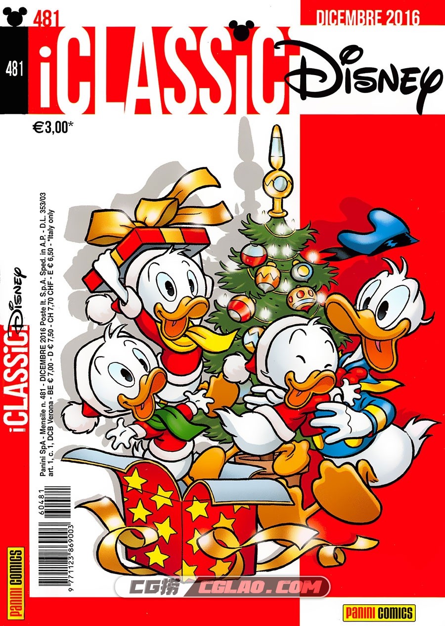 I Classici Disney 第481卷 漫画 百度网盘下载,Classici-Disney-481-Bibbo64_001.jpg