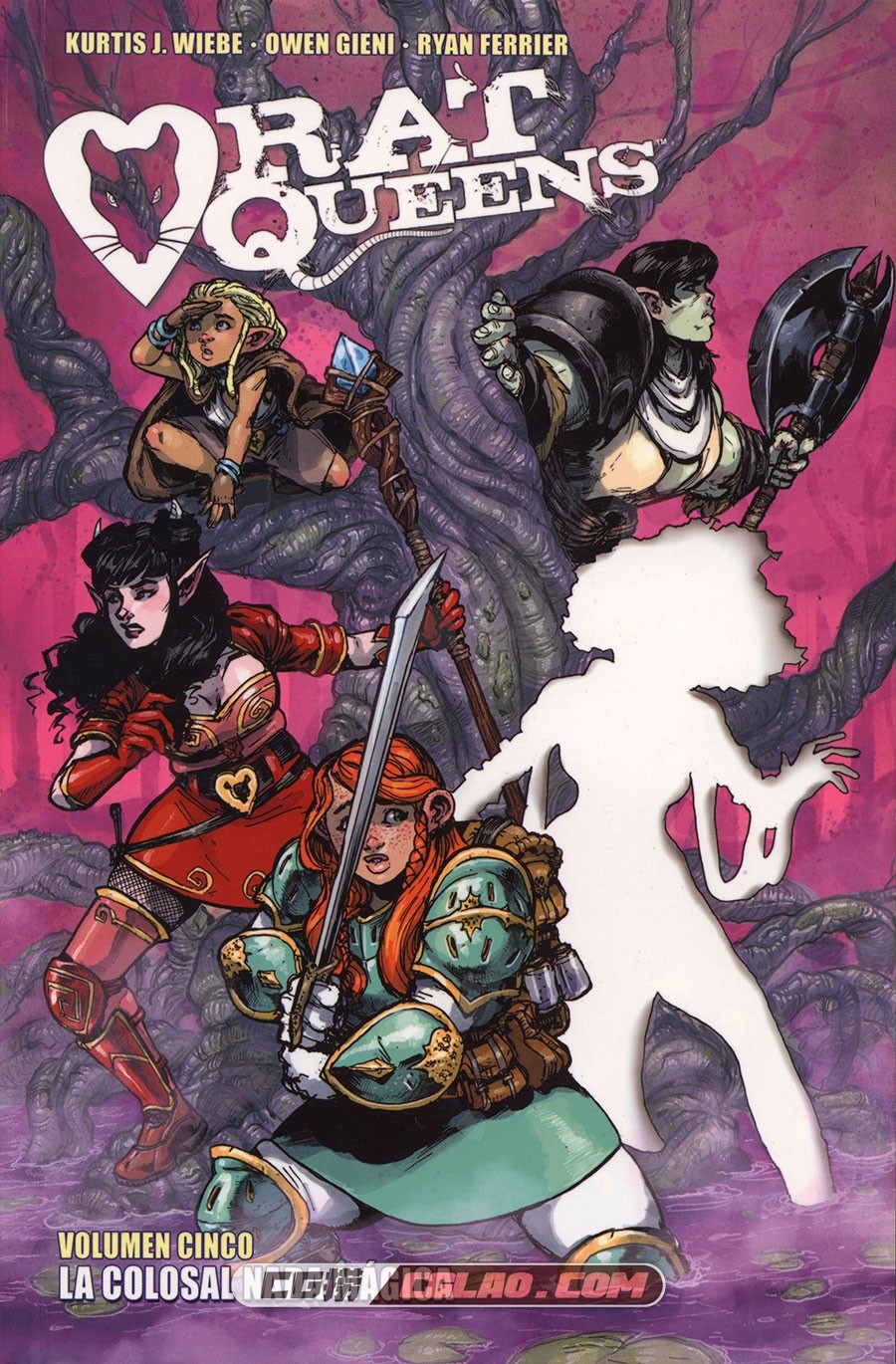 Rat Queens 第5册. La Colosal Nada Mágica 漫画 百度网盘下载,0001.jpg