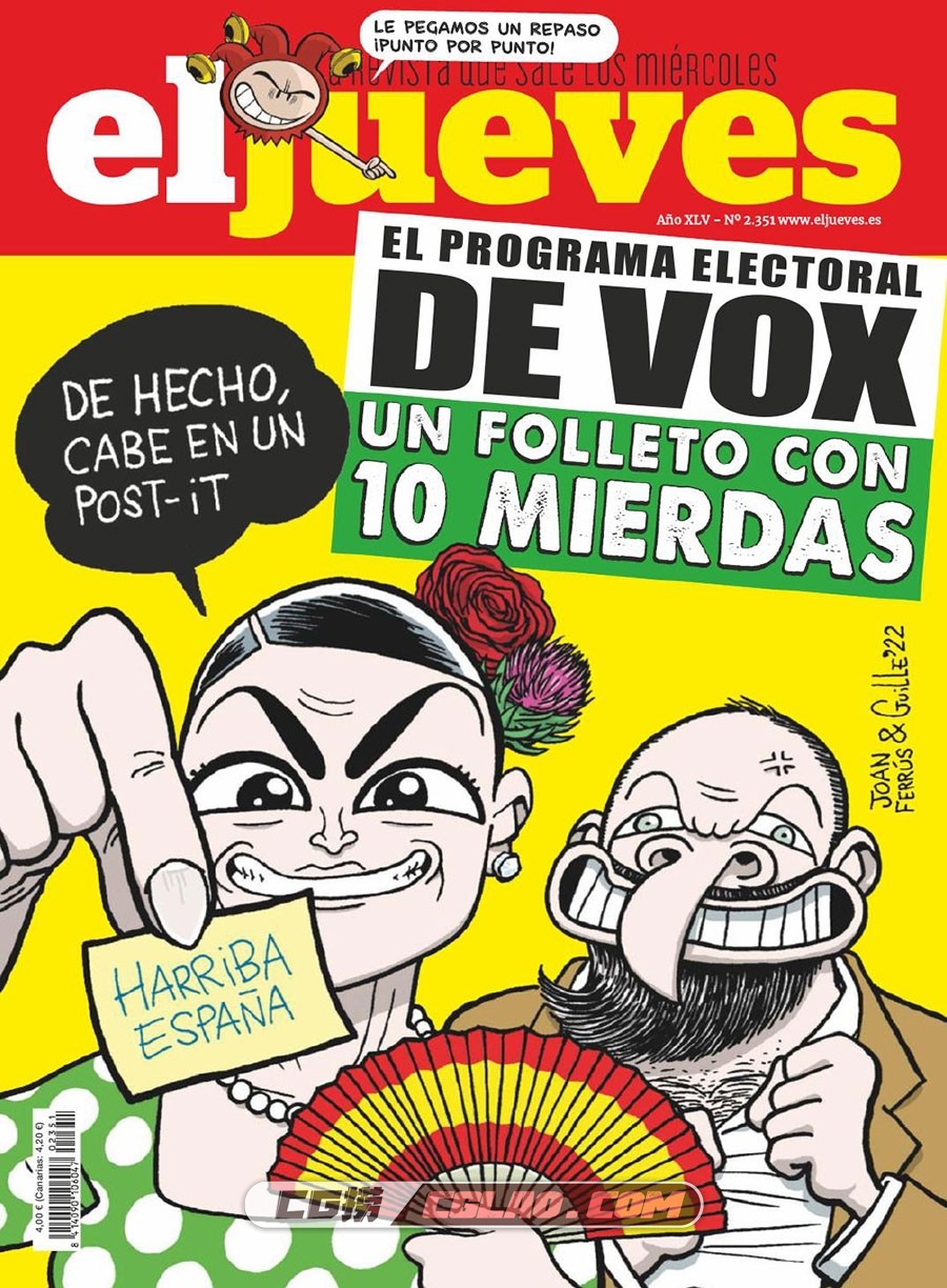 El Jueves 14 junio 2022 漫画 百度网盘下载,2022-06-14-El-Jueves0000.jpg