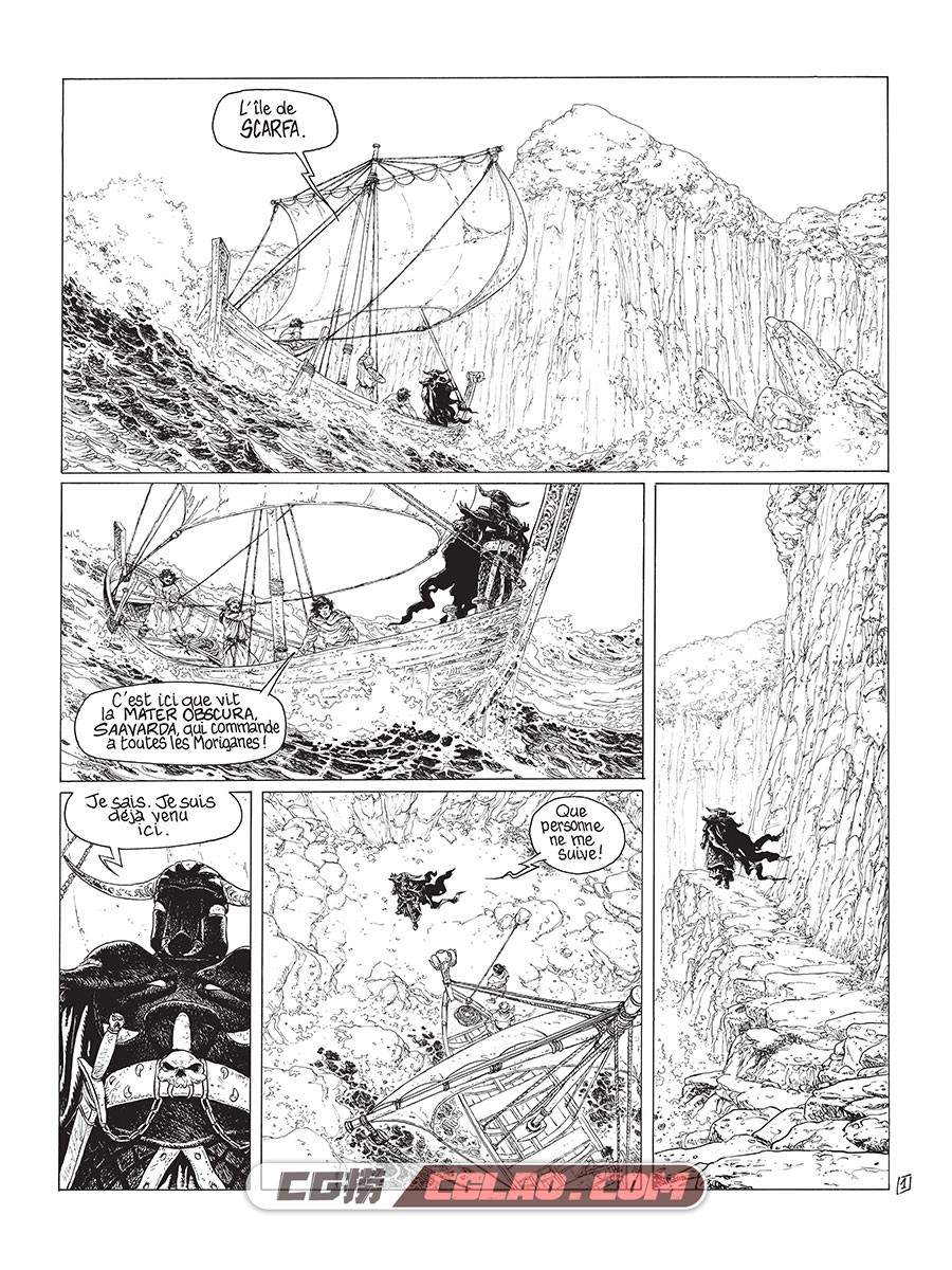 Complainte Des Landes Perdues 第3册 Dame Gerfaut Edition Spéciale N&B 漫画,Complainte.des.Landes.perdues.Cycle.1.T03.Edition.Speciale.NB-05.jpg