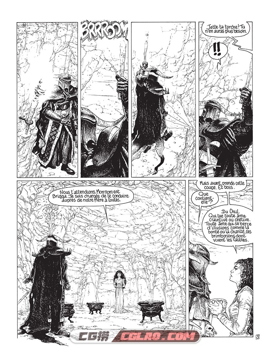 Complainte Des Landes Perdues 第3册 Dame Gerfaut Edition Spéciale N&B 漫画,Complainte.des.Landes.perdues.Cycle.1.T03.Edition.Speciale.NB-07.jpg