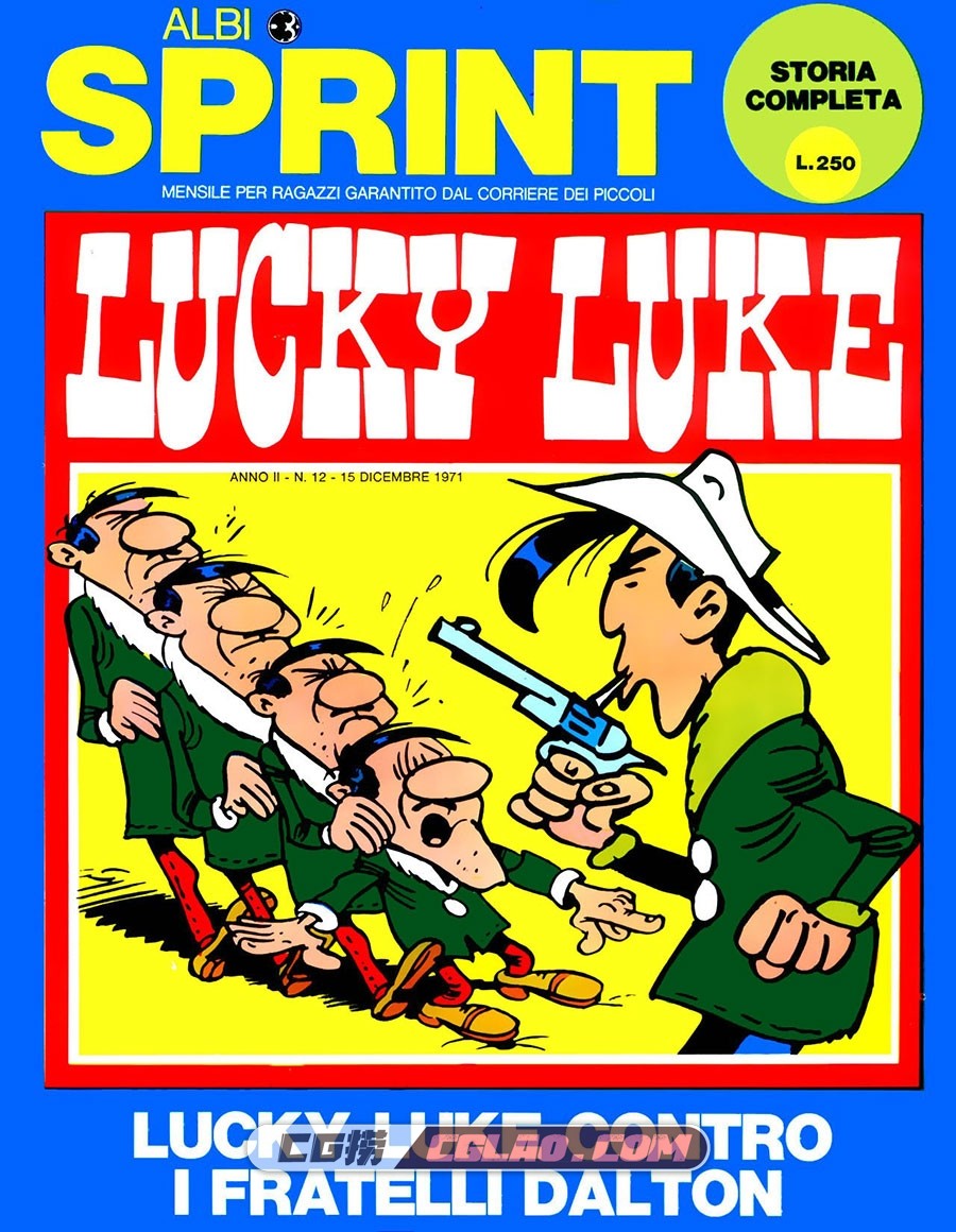 Albi Sprint Anno II 第12卷 Lucky Luke Contro I Fratelli Dalton 漫画,lucky-(1201).jpg