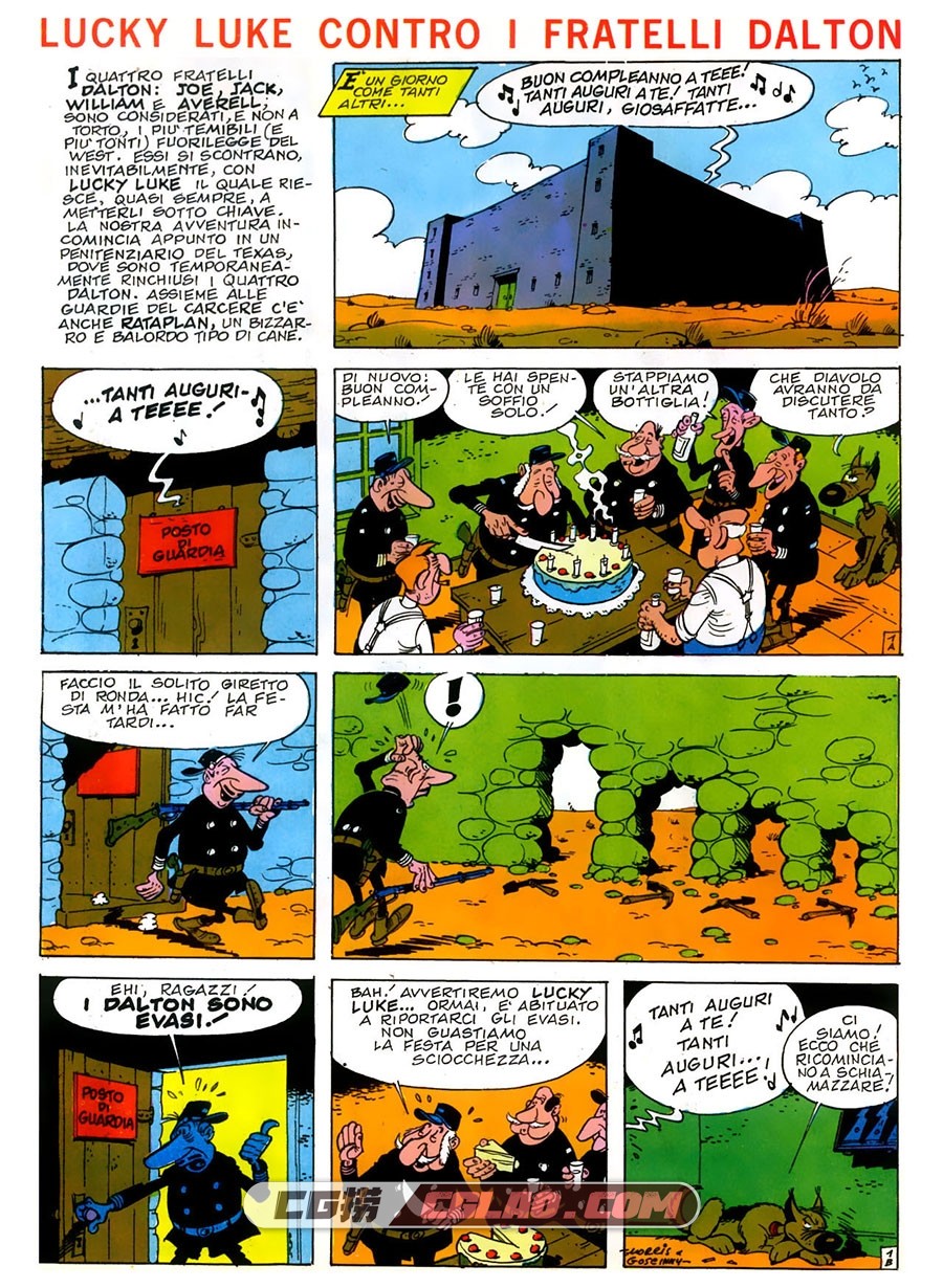 Albi Sprint Anno II 第12卷 Lucky Luke Contro I Fratelli Dalton 漫画,lucky-(1205).jpg