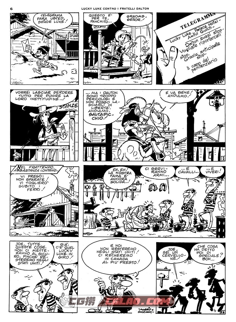 Albi Sprint Anno II 第12卷 Lucky Luke Contro I Fratelli Dalton 漫画,lucky-(1206).jpg