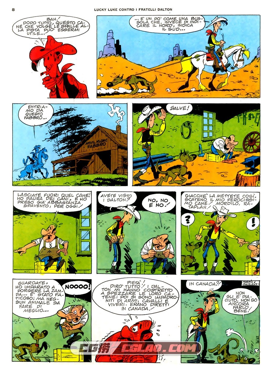 Albi Sprint Anno II 第12卷 Lucky Luke Contro I Fratelli Dalton 漫画,lucky-(1208).jpg