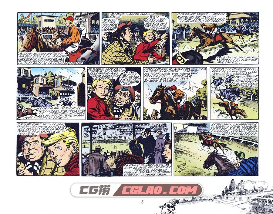 P'Tit Joc 第1册 Premiers Galops 漫画 百度网盘下载,03.jpg