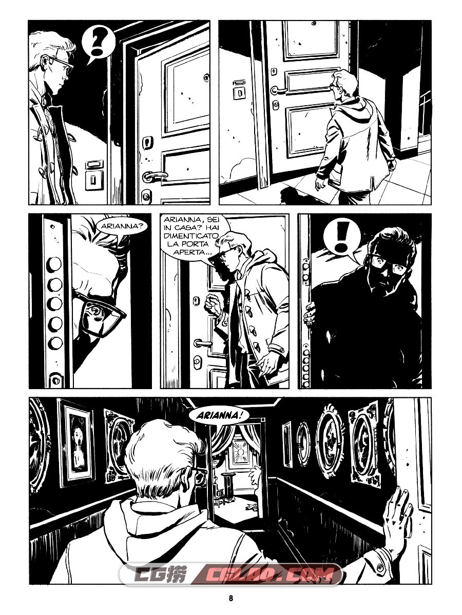 Nick Raider Le Nuove Indagini 第4卷 Casi Incrociati 漫画 百度网盘下载,nr4_008.jpg