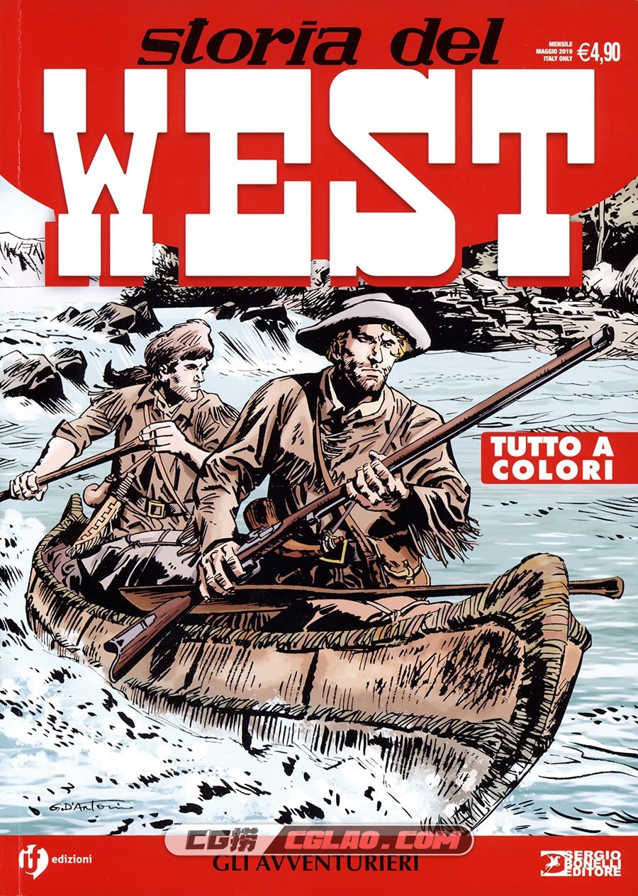 Storia Del West 第2卷 Gli Avventurieri Edizioni IF 漫画 百度网盘下载,lsdw2_001.jpg