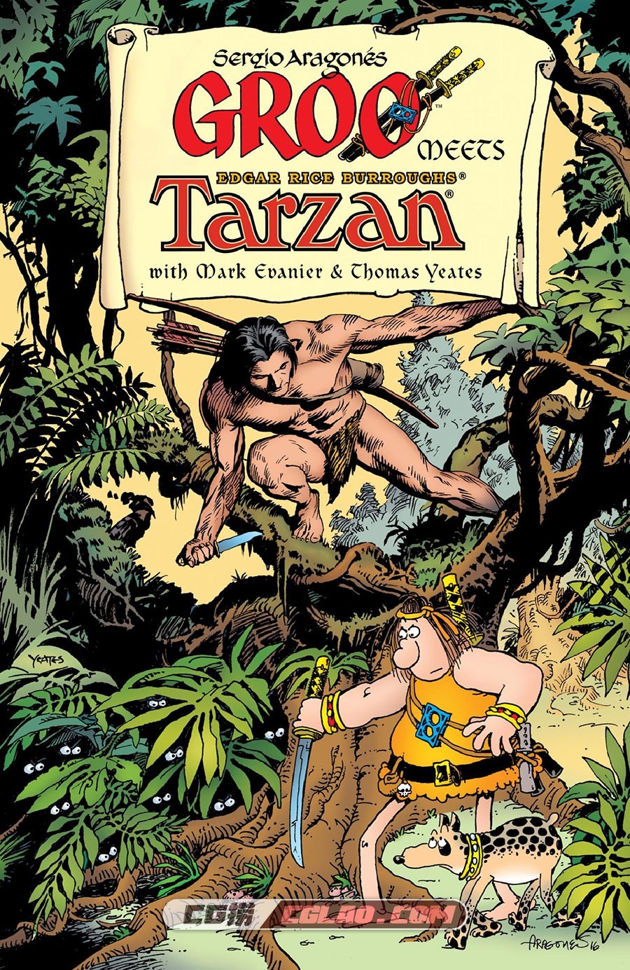 Dark Horse Groo Meets Tarzan 2022 Hybrid Comic eBook 漫画 百度网盘下载,bb-groo.meets.tarzan0000.jpg