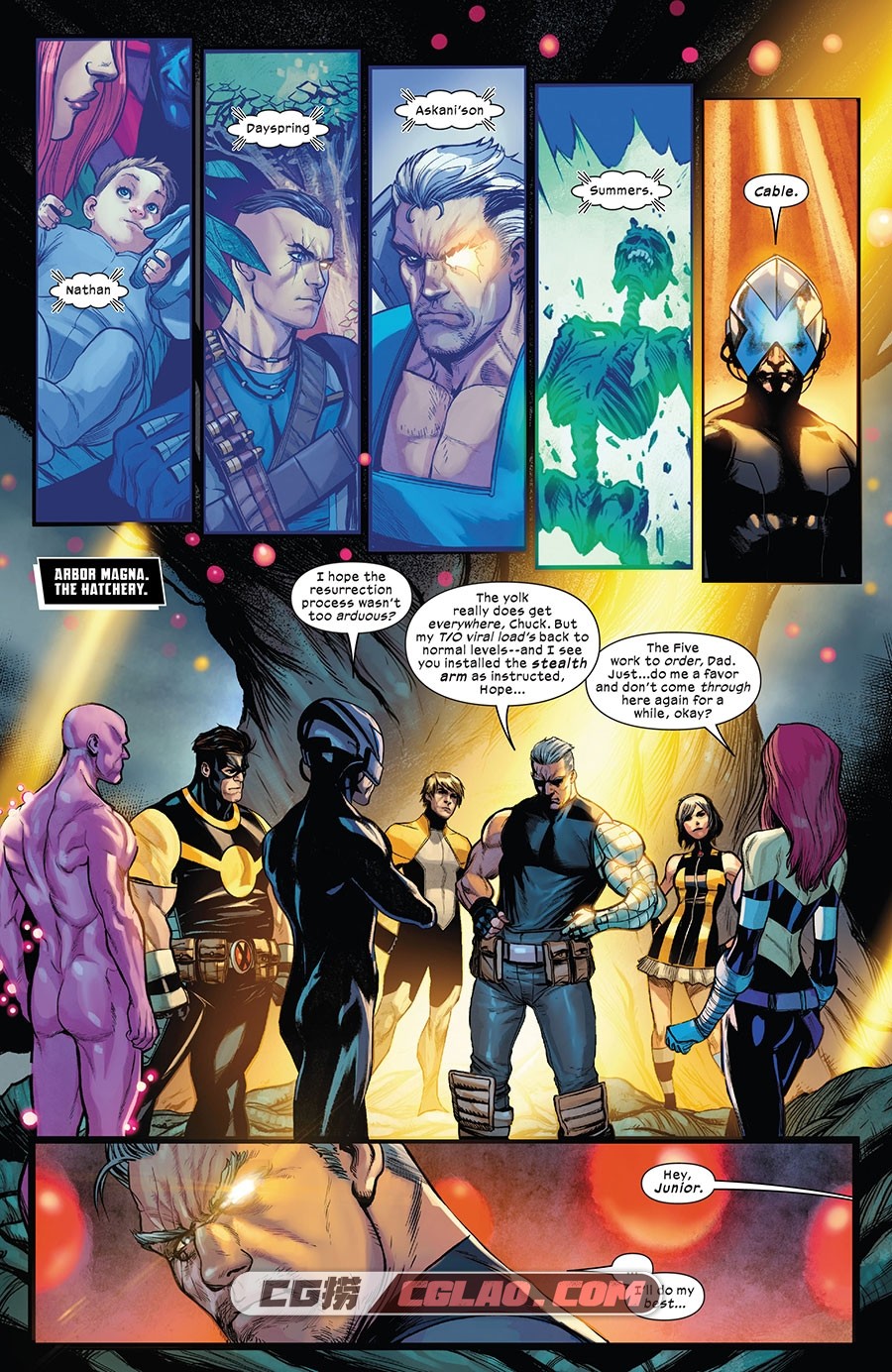 X-Men Red 003 (2022) Digital Zone Empire 漫画 百度网盘下载,X-Men---Red-(2022-)-003-001.jpg