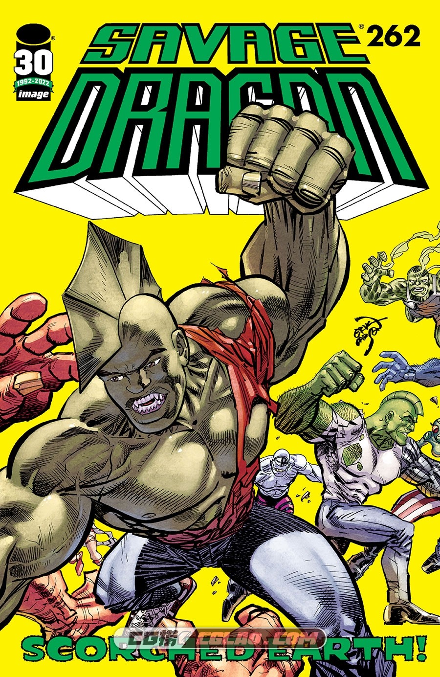 Savage Dragon 262 (2022) digital The Seeker Empire 漫画 百度网盘下载,Savage-Dragon-262-000.jpg