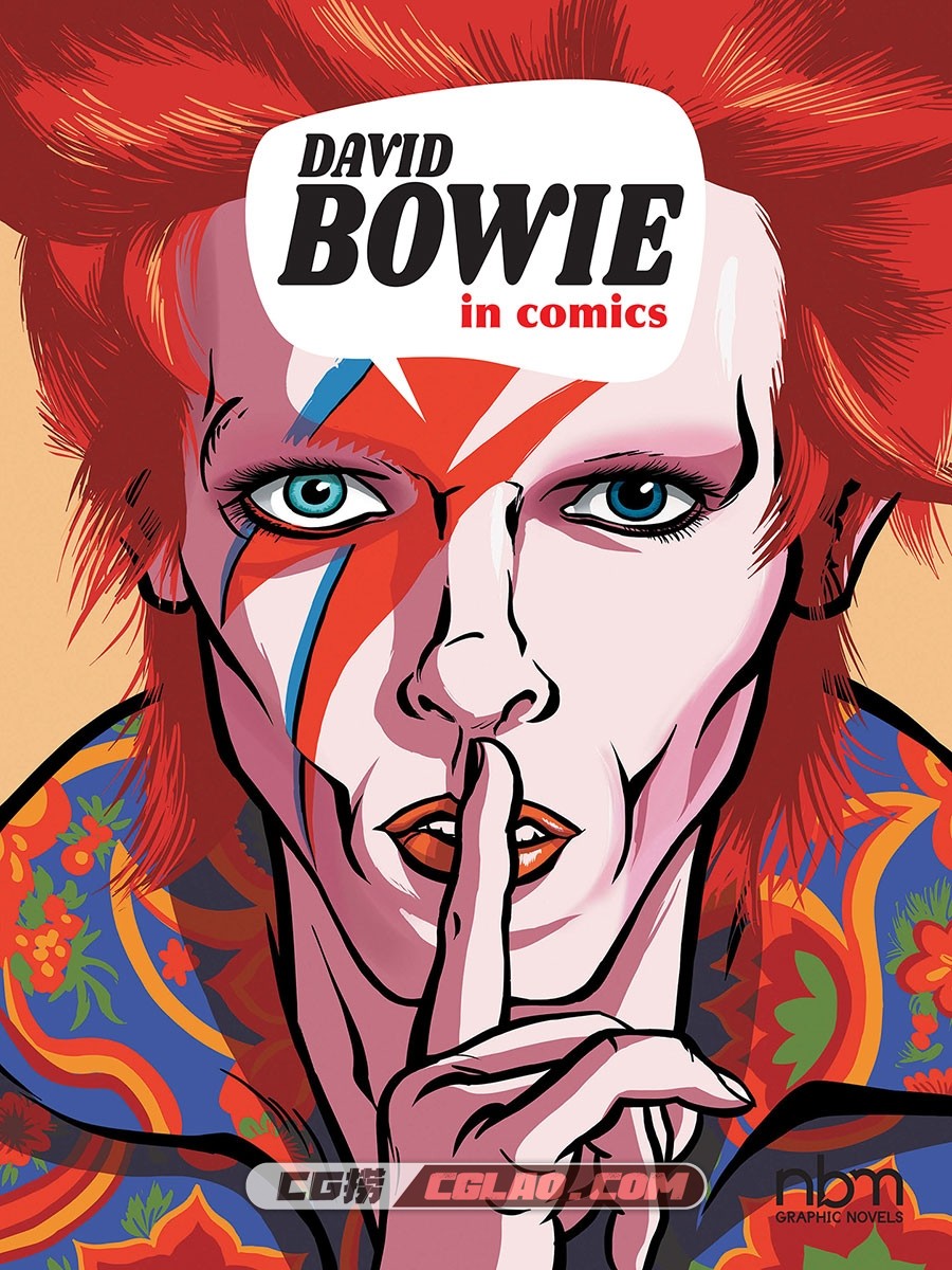 David Bowie in Comics! NBM 2022 webrip MagicMan DCP 漫画 百度网盘下载,David-Bowie-in-Comics!-(2022)-000.jpg