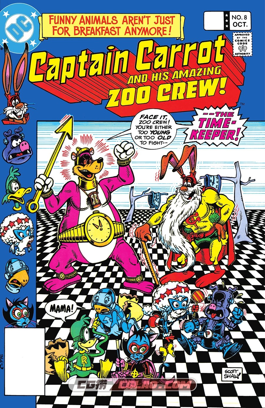 Captain Carrot and His Amazing Zoo Crew 008 (1982) Digital 漫画 百度网盘,Captain-Carrot-and-His-Amazing-Zoo-Crew-008-000.jpg