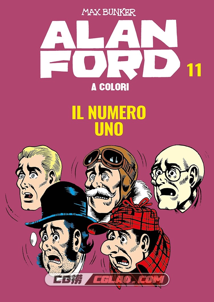 Alan Ford A Colori 第11卷 Il Numero Uno 2019 漫画 百度网盘下载,001.jpg