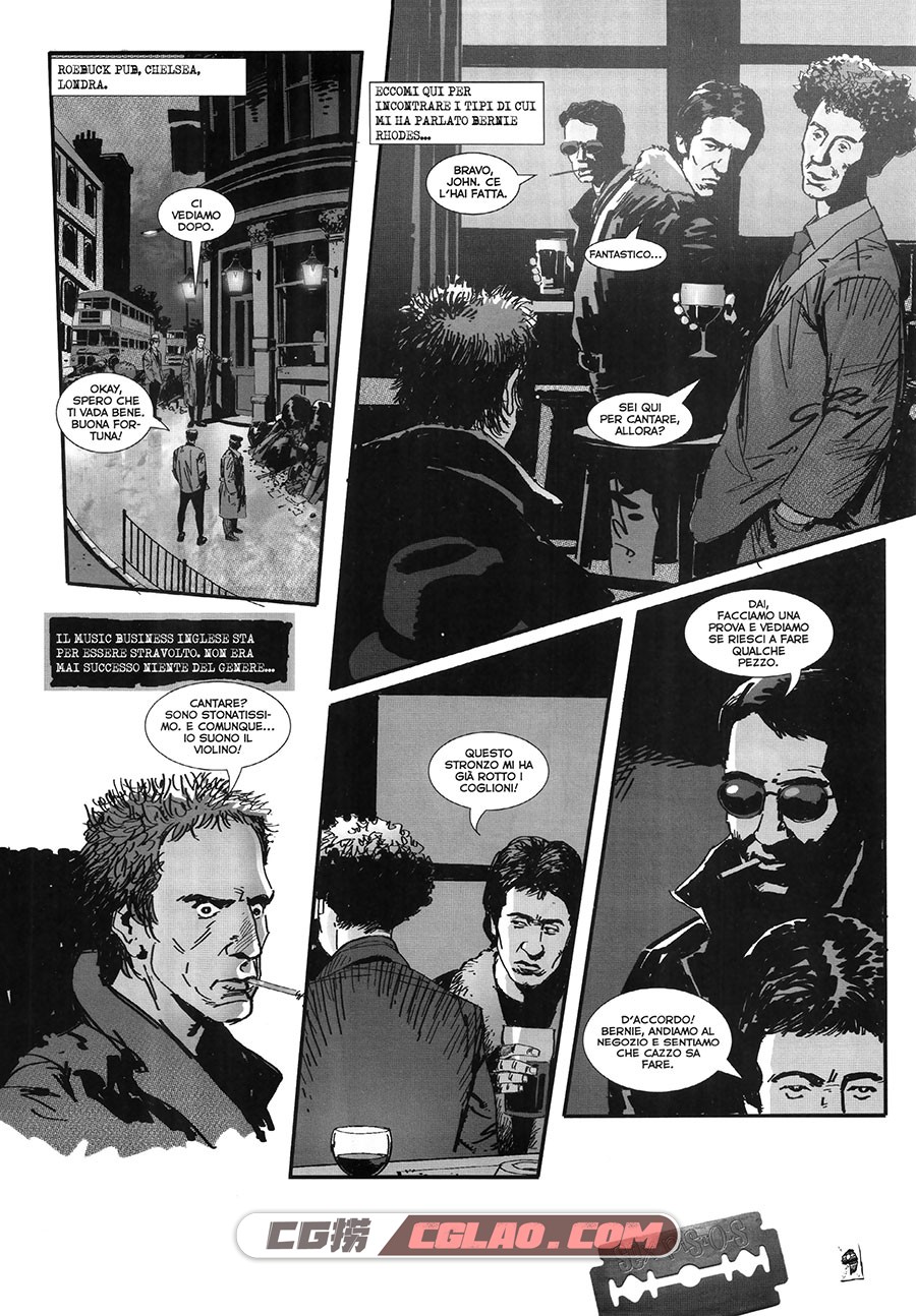 Sex Pistols La Biografia A Fumetti 漫画 百度网盘下载,009.jpg
