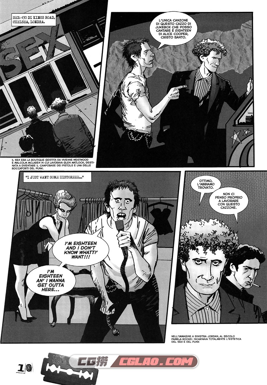Sex Pistols La Biografia A Fumetti 漫画 百度网盘下载,010.jpg
