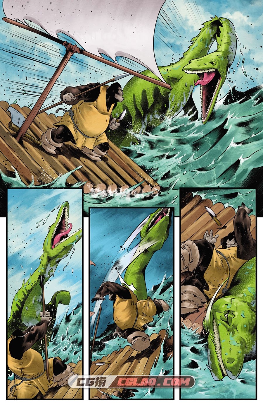 Pellucidar Cruzando mares salvajes 4 de 4 漫画 百度网盘下载,Pellucidar---Cruzando-Salvajes-Mares-04---01.jpg