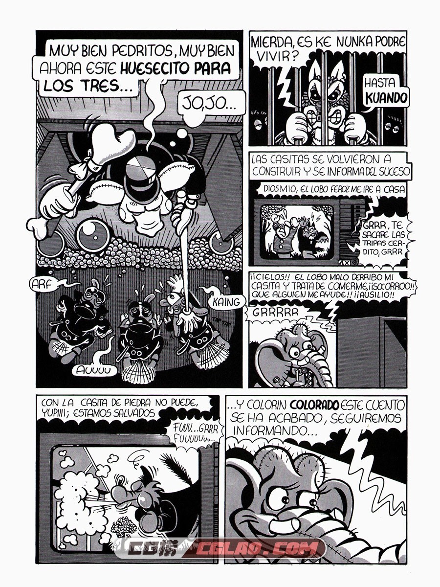 El Pregonero 8 de 36 Compañía Suicida. Cuentos Suicidas 漫画 百度网盘,Luzroja-006.jpg