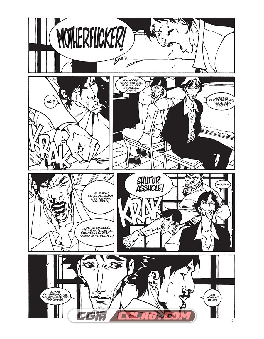 Jazz Maynard Integrale 1 Noir & Blanc 漫画 百度网盘下载,Jazz.Maynard.Integrale.T01.NB.2010-010.jpg