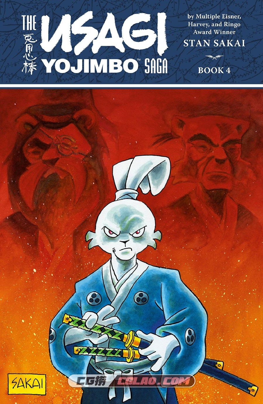 Dark Horse Usagi Yojimbo Saga Vol 04 2nd Edition 2022 Hybrid Comic eBook 漫画,bb-usagi.yojimbo.saga.volume.4.second.edition0000.jpg